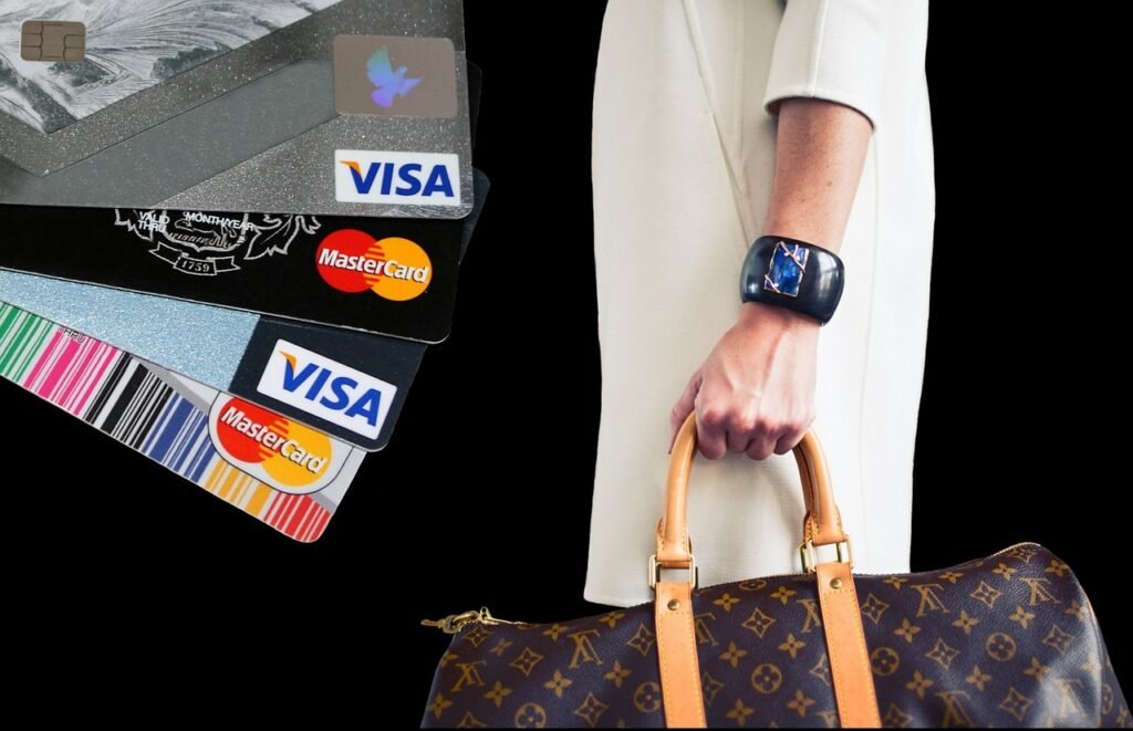 shopping, credit card, purchasing